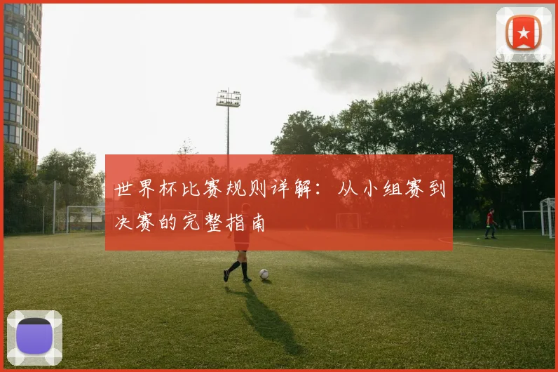 世界杯比赛规则详解：从小组赛到决赛的完整指南