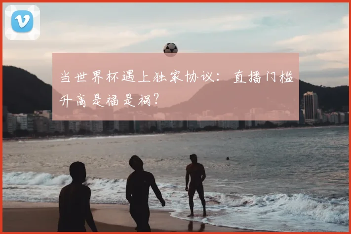 当世界杯遇上独家协议:直播门槛升高是福是祸?