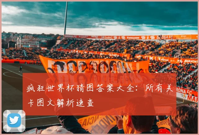 疯狂世界杯猜图答案大全：所有关卡图文解析速查